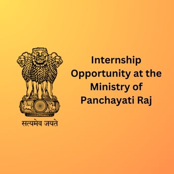 Internship Opportunity at the Ministry of Panchayati Raj