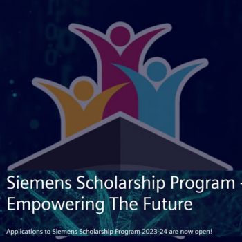 Siemens Scholarship Program 2023-2024